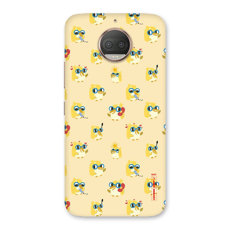 Yellow Parrot Back Case for Moto G5s Plus