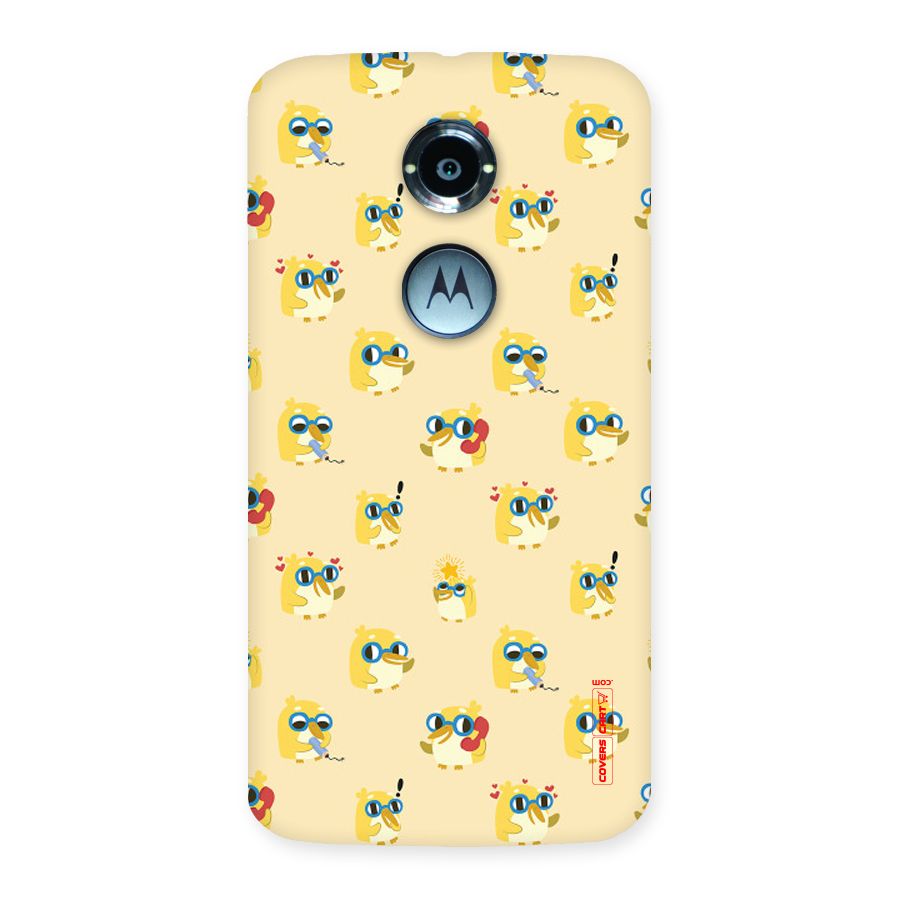 Yellow Parrot Back Case for Moto X 2nd Gen