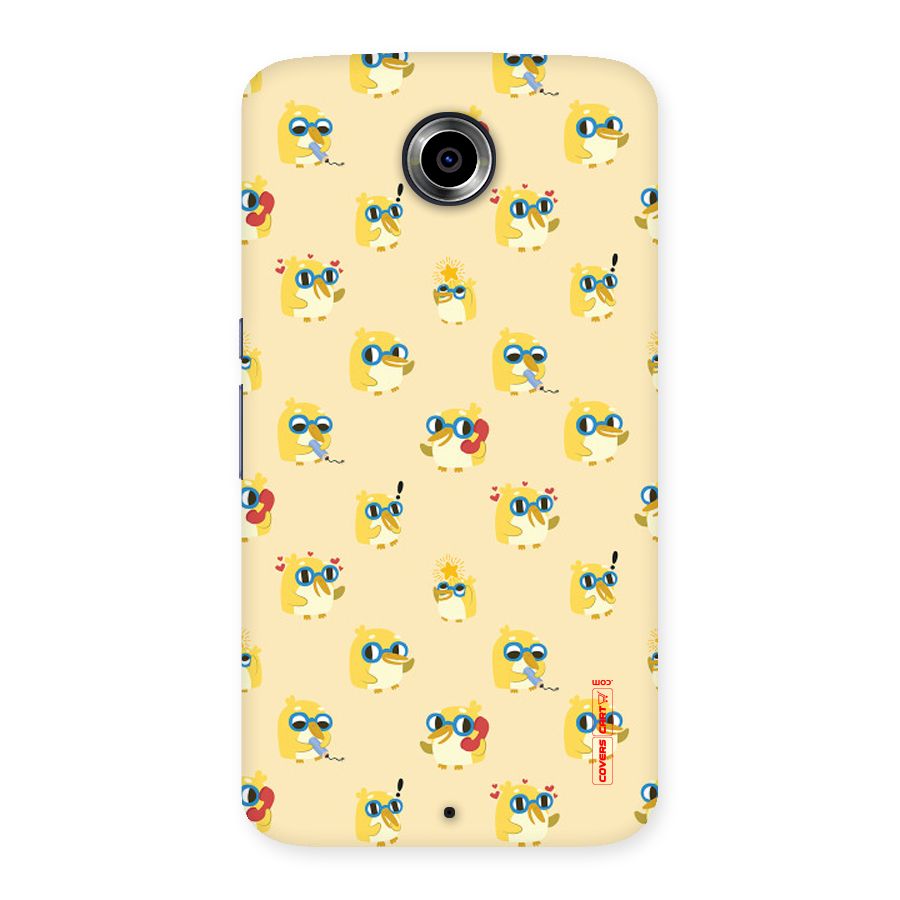 Yellow Parrot Back Case for Nexsus 6