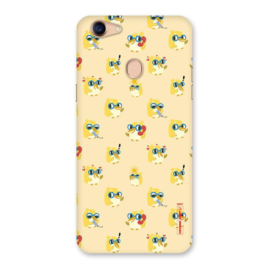 Yellow Parrot Back Case for Oppo F5