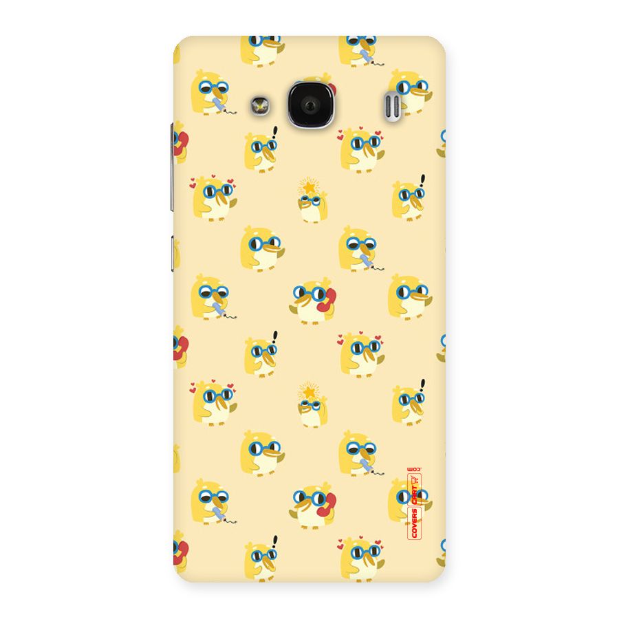 Yellow Parrot Back Case for Redmi 2 Prime