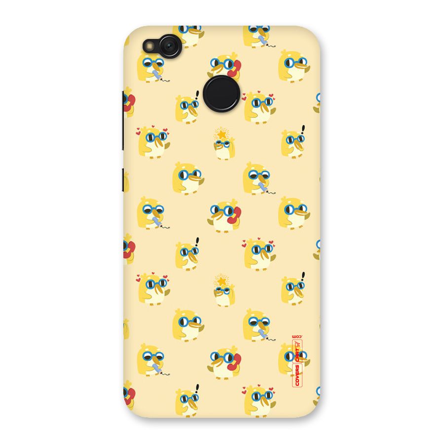 Yellow Parrot Back Case for Redmi 4
