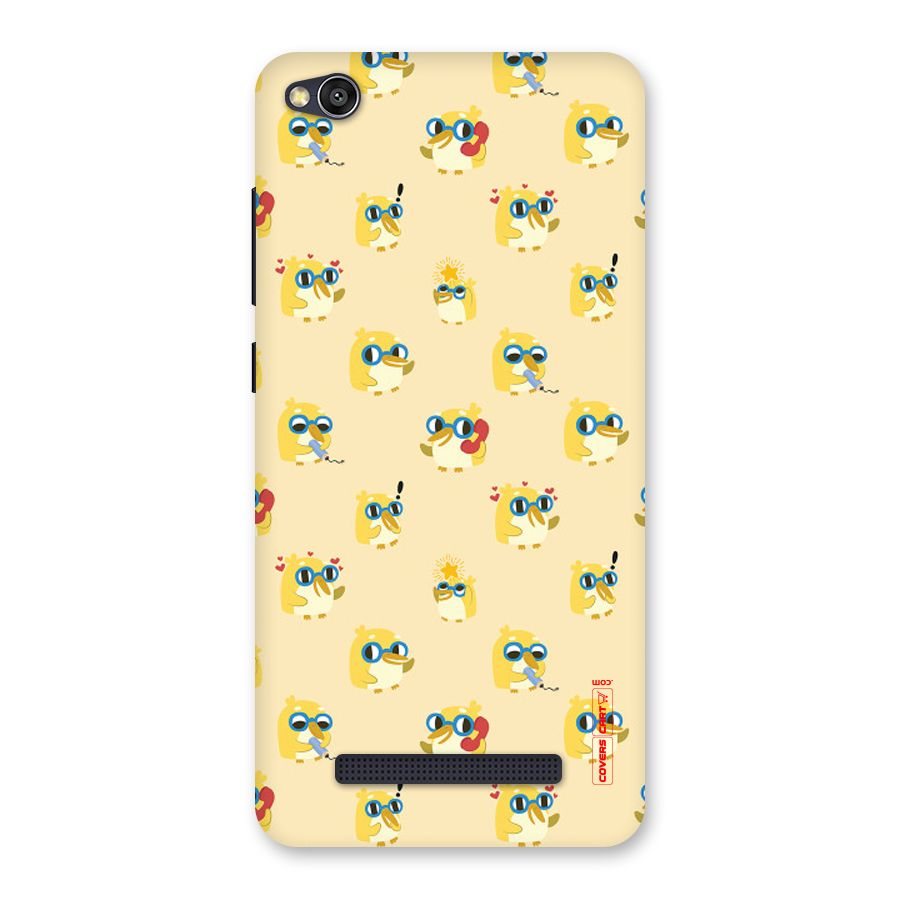 Yellow Parrot Back Case for Redmi 4A