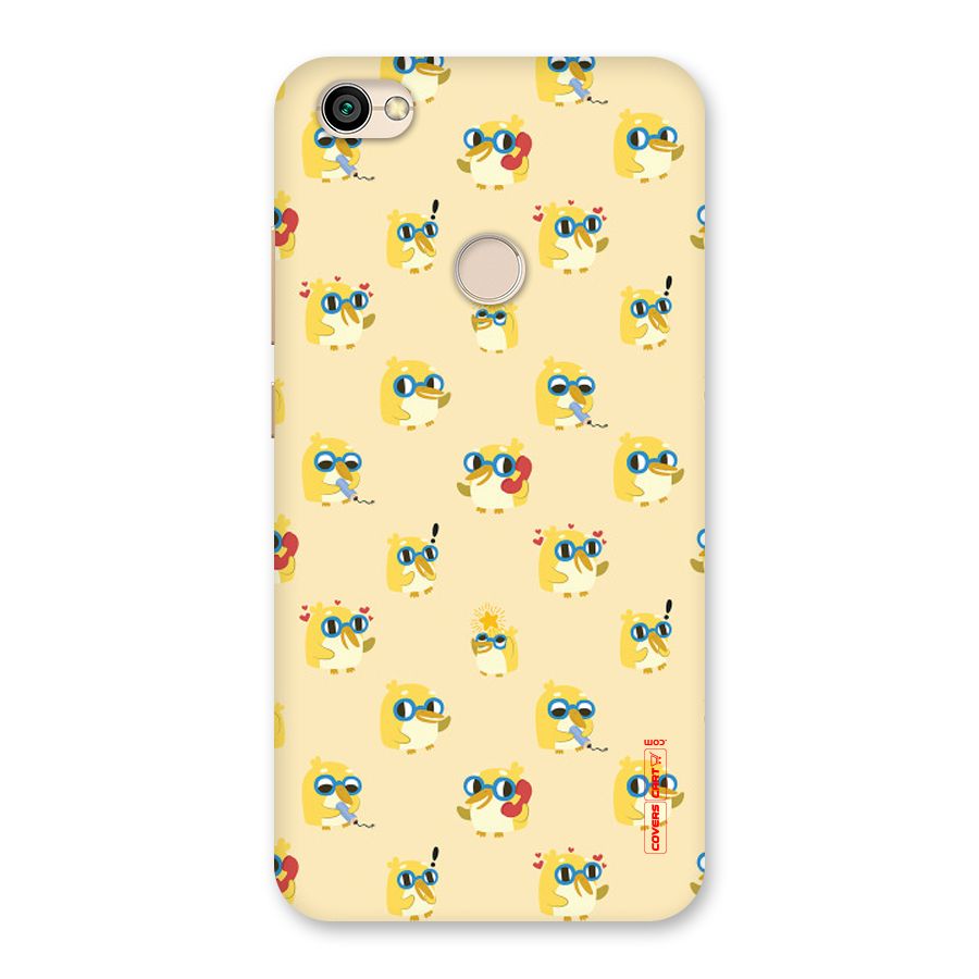 Yellow Parrot Back Case for Redmi Y1 2017