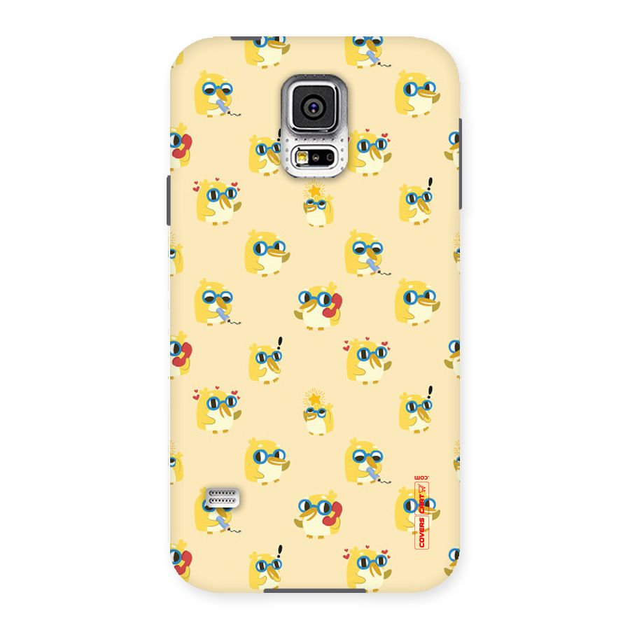 Yellow Parrot Back Case for Samsung Galaxy S5