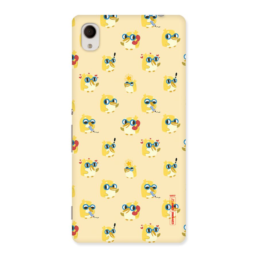 Yellow Parrot Back Case for Sony Xperia M4