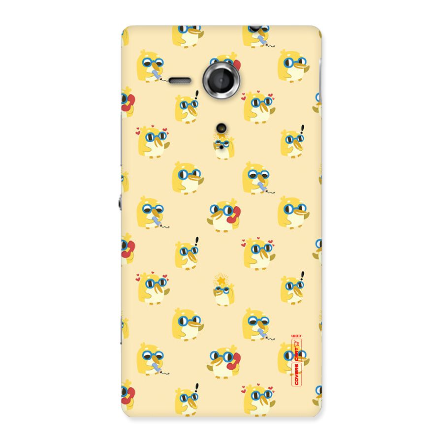 Yellow Parrot Back Case for Sony Xperia SP