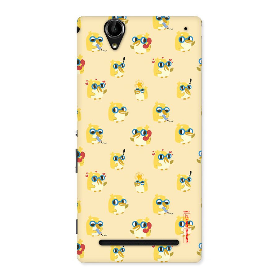 Yellow Parrot Back Case for Sony Xperia T2