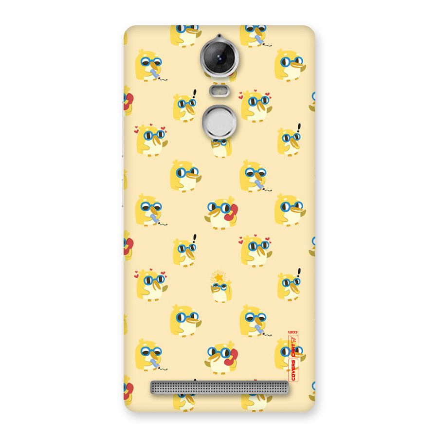 Yellow Parrot Back Case for Vibe K5 Note