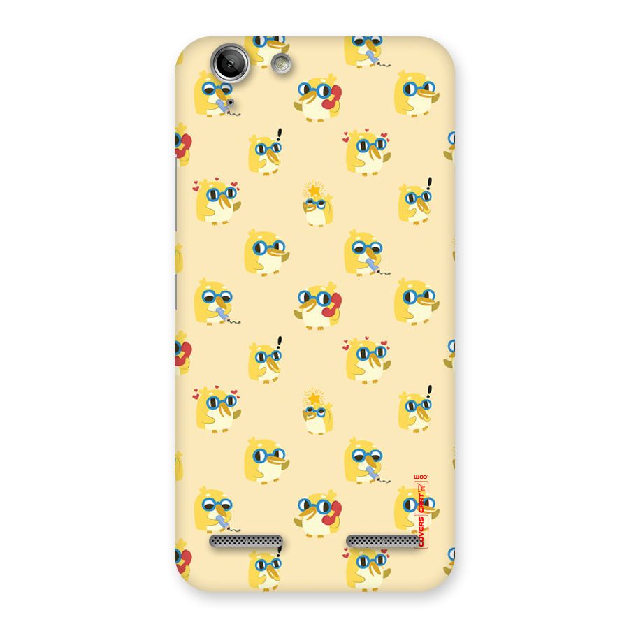 Yellow Parrot Back Case for Vibe K5 Plus