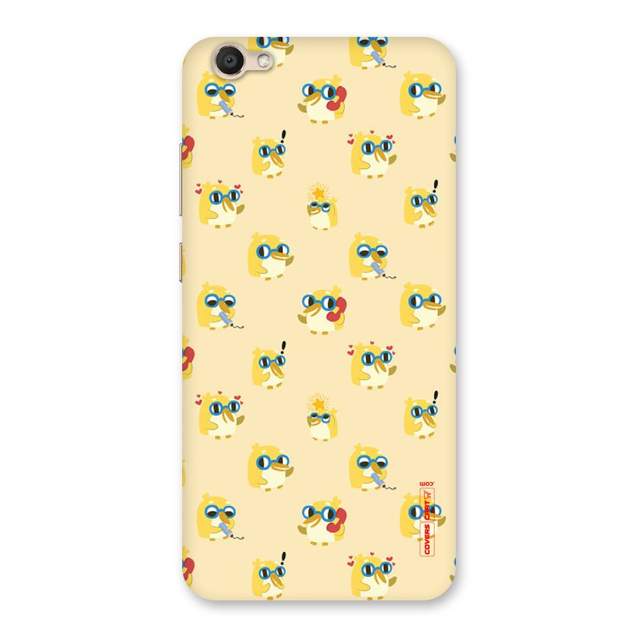 Yellow Parrot Back Case for Vivo V5