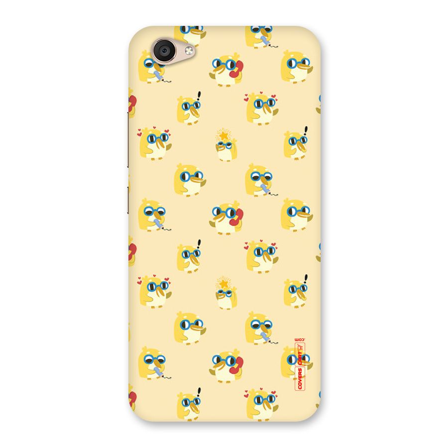 Yellow Parrot Back Case for Vivo V5 Plus