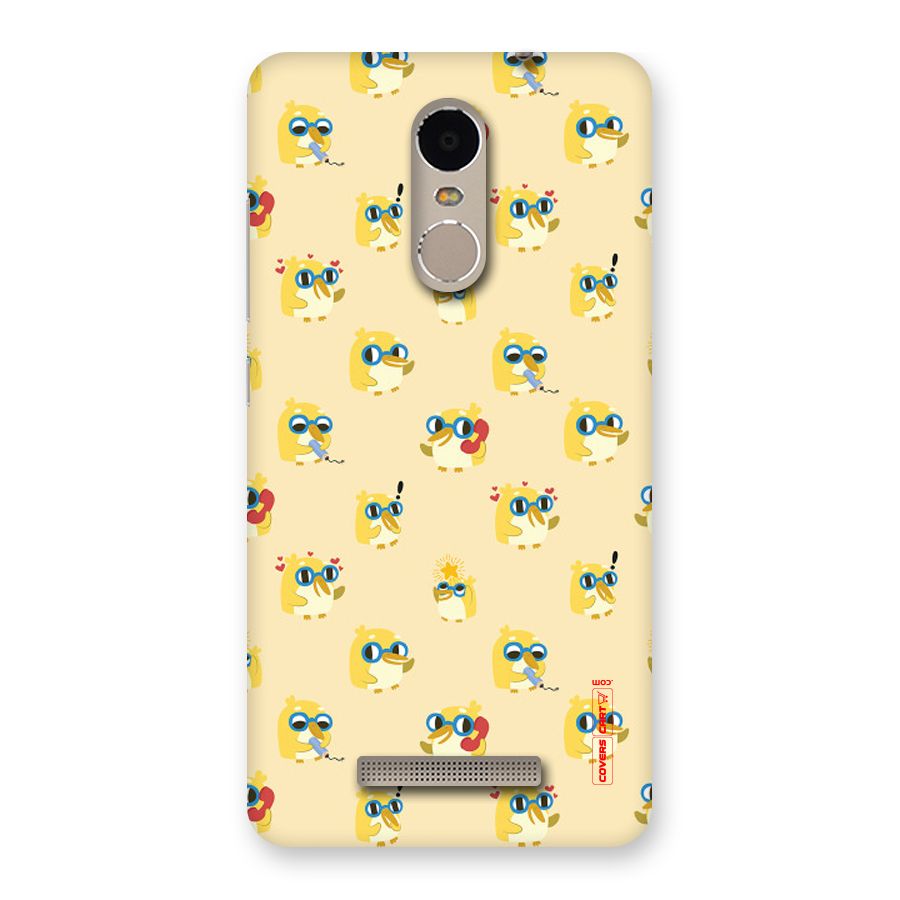 Yellow Parrot Back Case for Xiaomi Redmi Note 3
