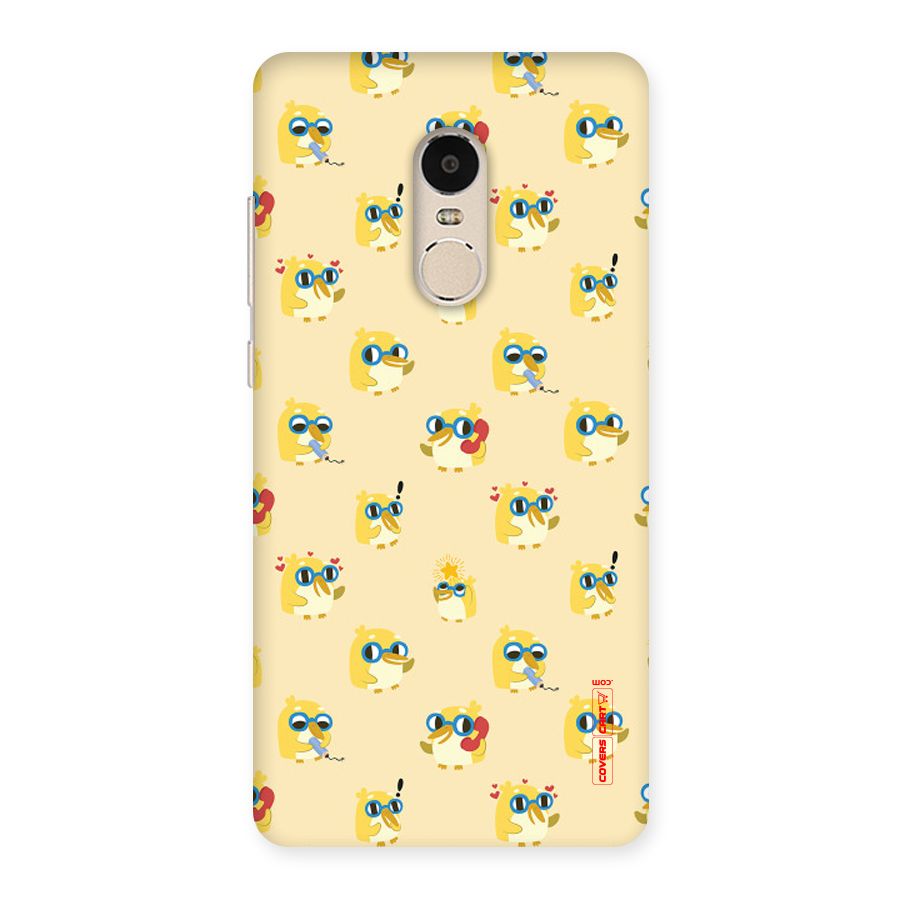 Yellow Parrot Back Case for Xiaomi Redmi Note 4