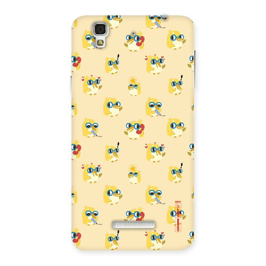 Yellow Parrot Back Case for Yu Yureka