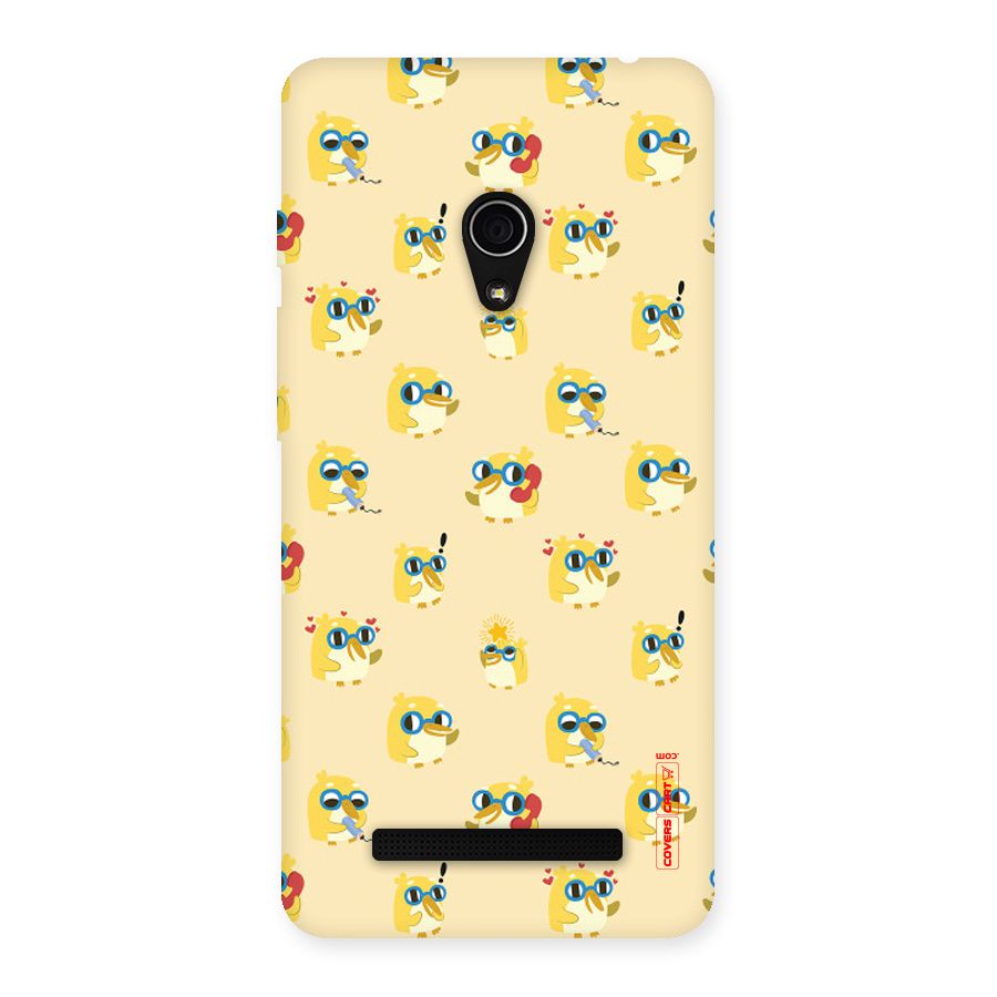 Yellow Parrot Back Case for Zenfone 5