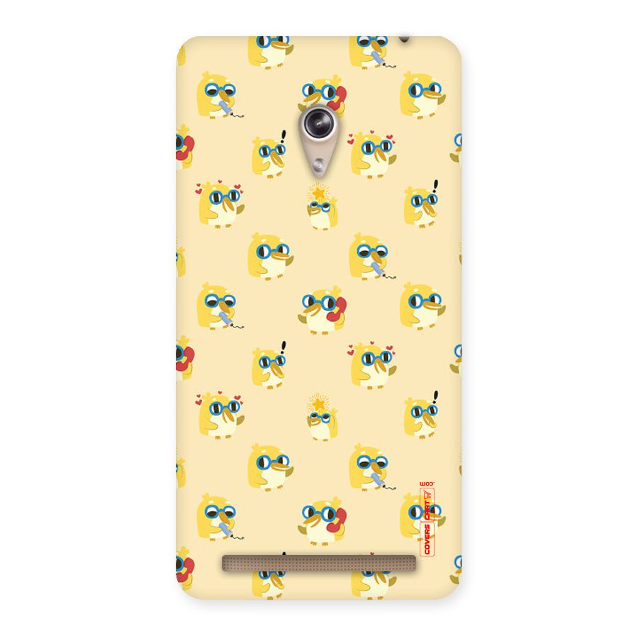 Yellow Parrot Back Case for Zenfone 6