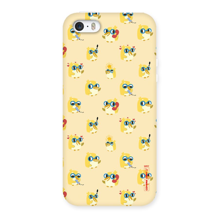 Yellow Parrot Back Case for iPhone 5 5S