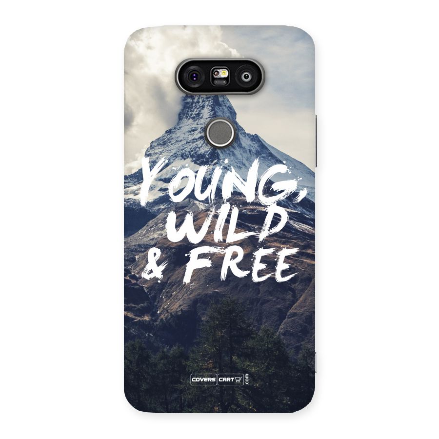 Young Wild and Free Back Case for LG G5