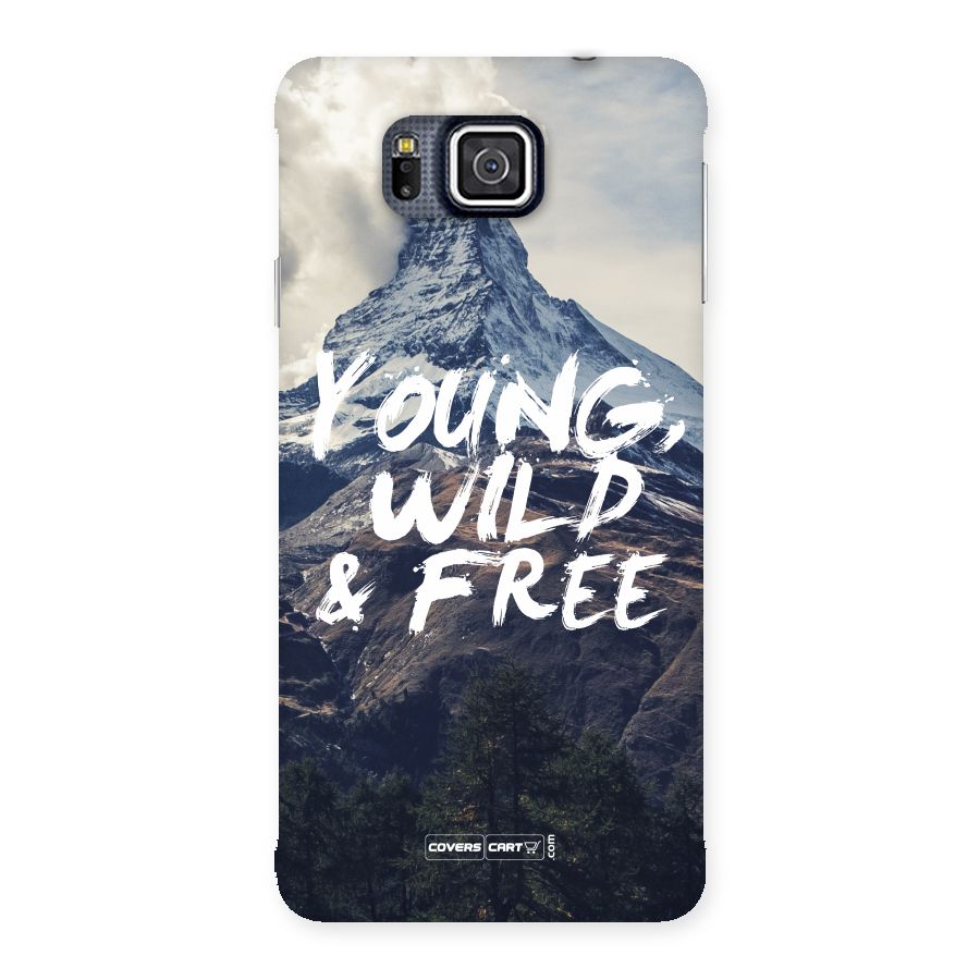 Young Wild and Free Back Case for Galaxy Alpha