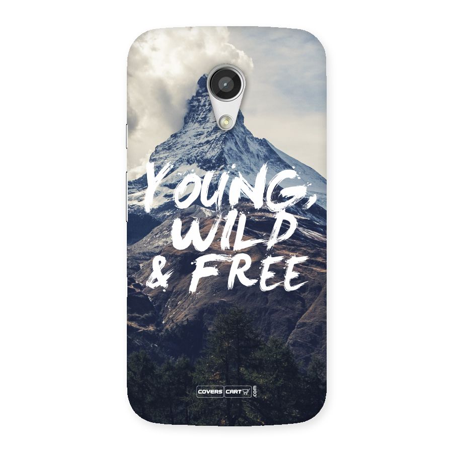 Young Wild and Free Back Case for Moto G 2nd Gen