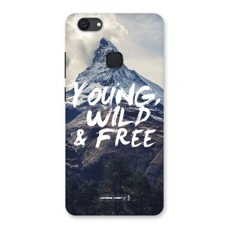 Young Wild and Free Back Case for Vivo V7 Plus