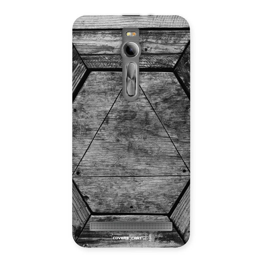 Wooden Hexagon Back Case for Zenfone 2