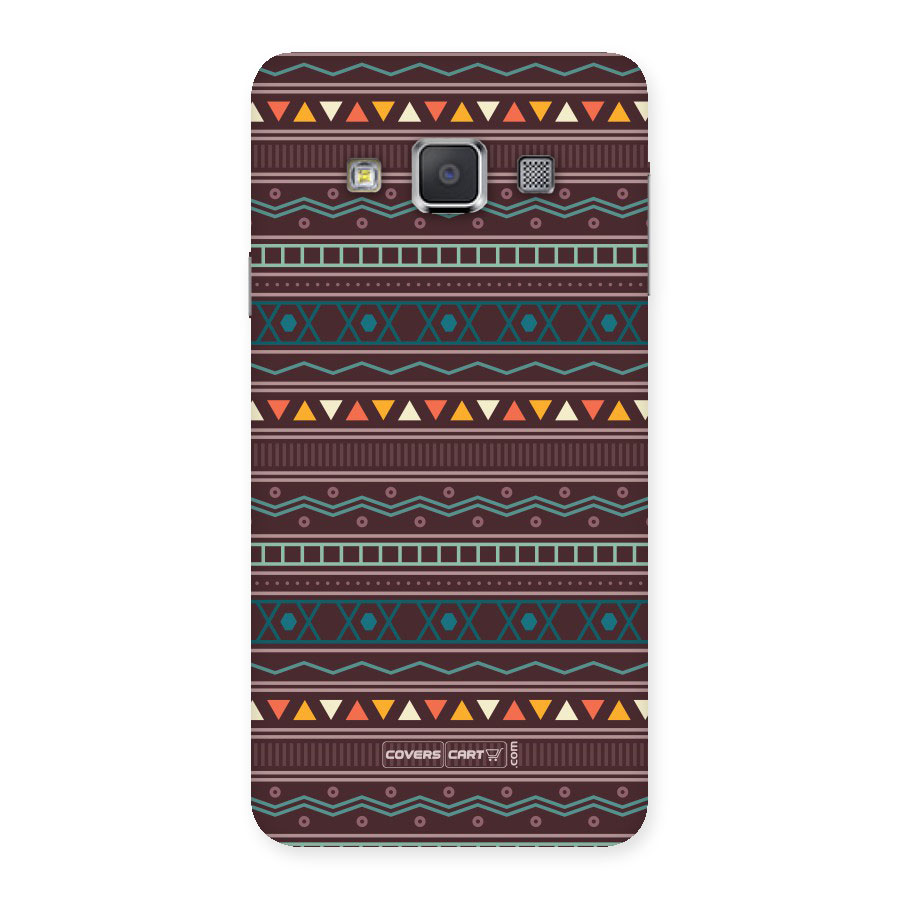Classic Aztec Pattern Back Case for Galaxy A3