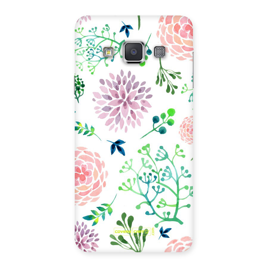 Fresh Floral Back Case for Galaxy A3