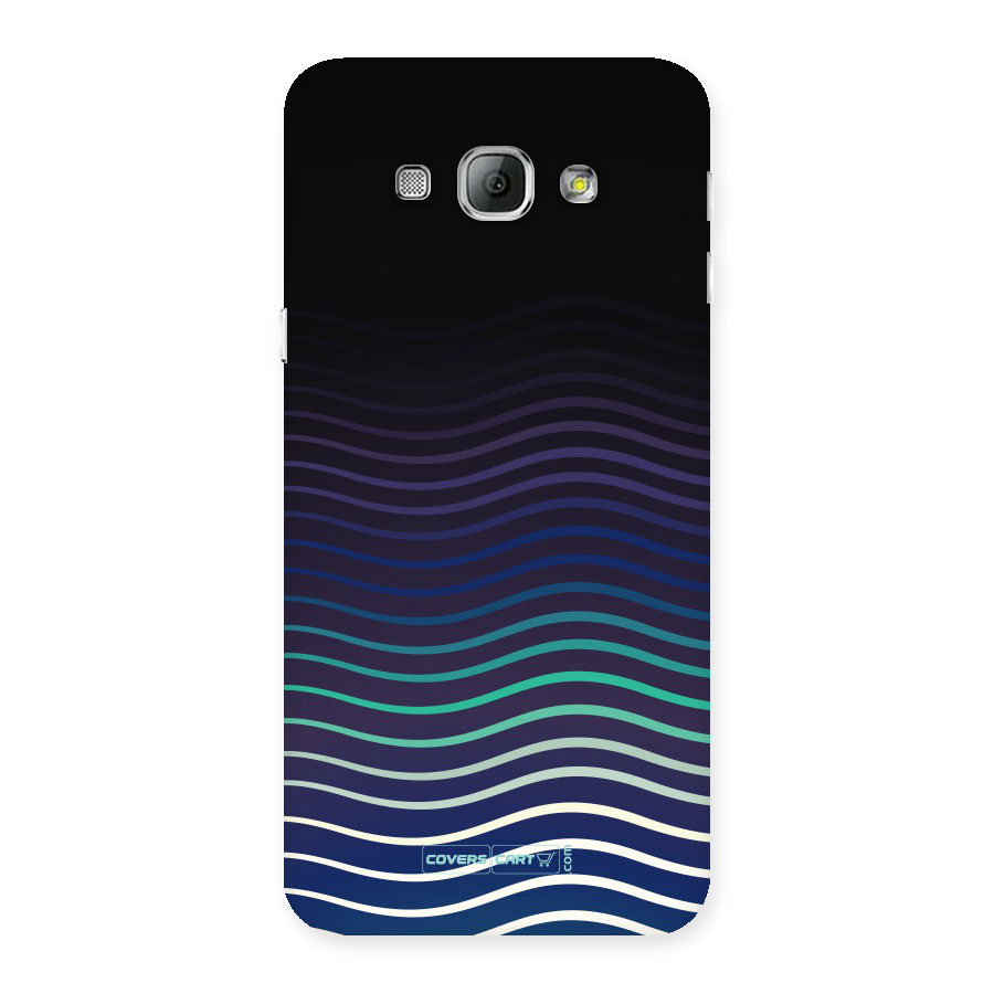 Wavy Stripes Back Case for Galaxy A8
