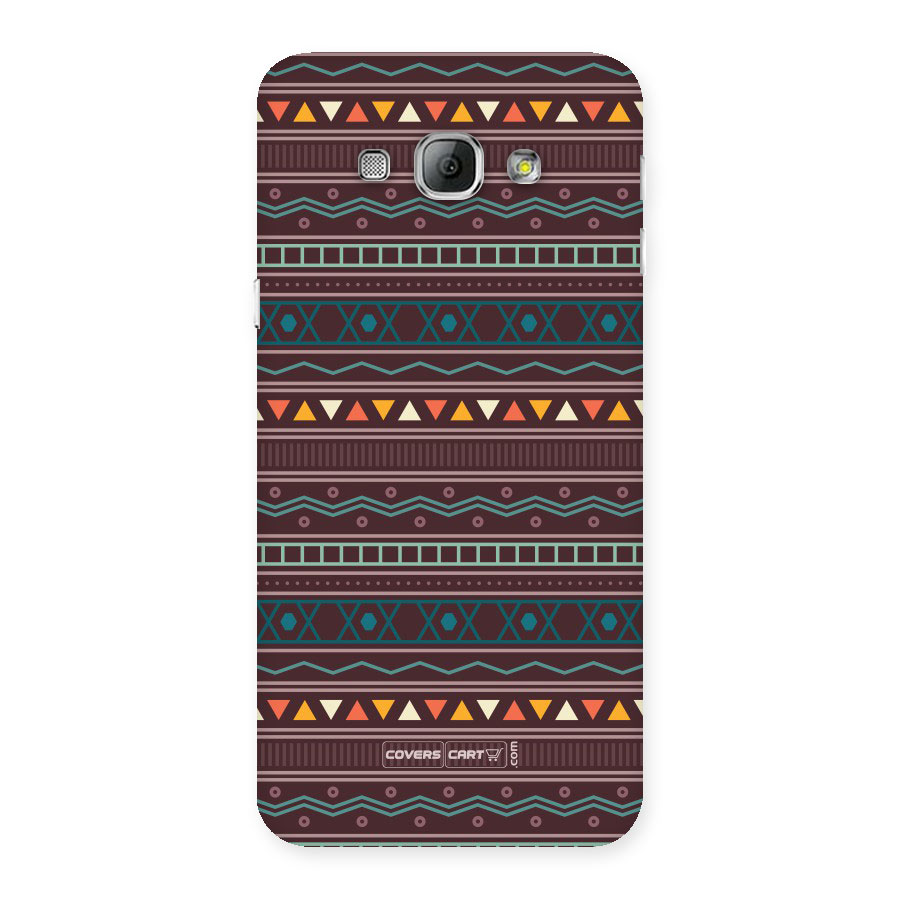 Classic Aztec Pattern Back Case for Galaxy A8