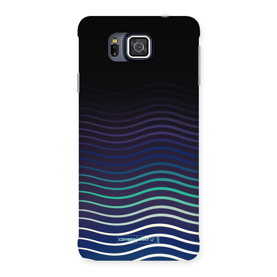Wavy Stripes Back Case for Galaxy Alpha