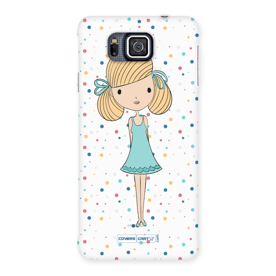 Cute Girl Back Case for Galaxy Alpha
