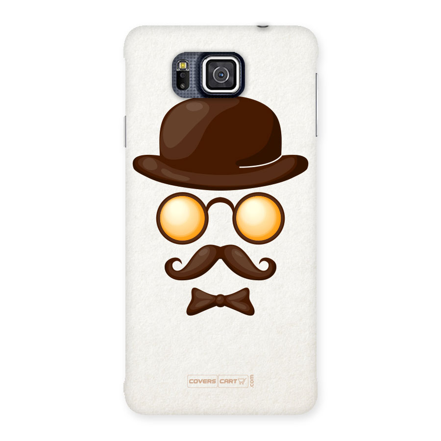 Retro Style Back Case for Galaxy Alpha