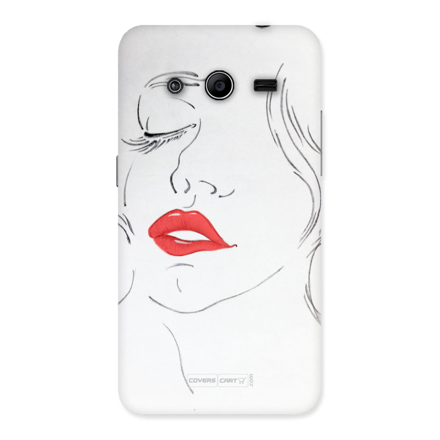 Classy Girl Back Case for Galaxy Core 2