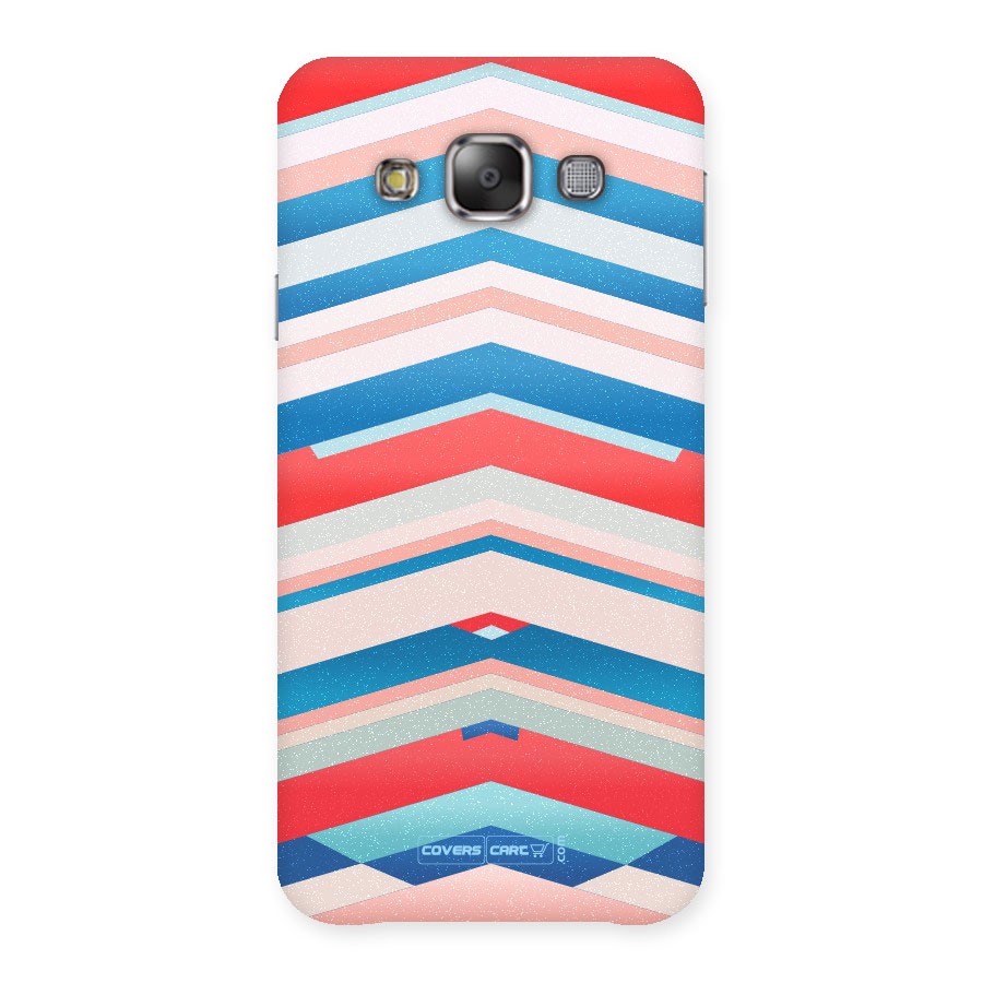 Unique Vibrant Colours Back Case for Galaxy E7