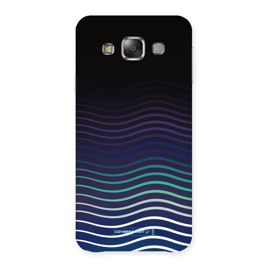 Wavy Stripes Back Case for Galaxy E7