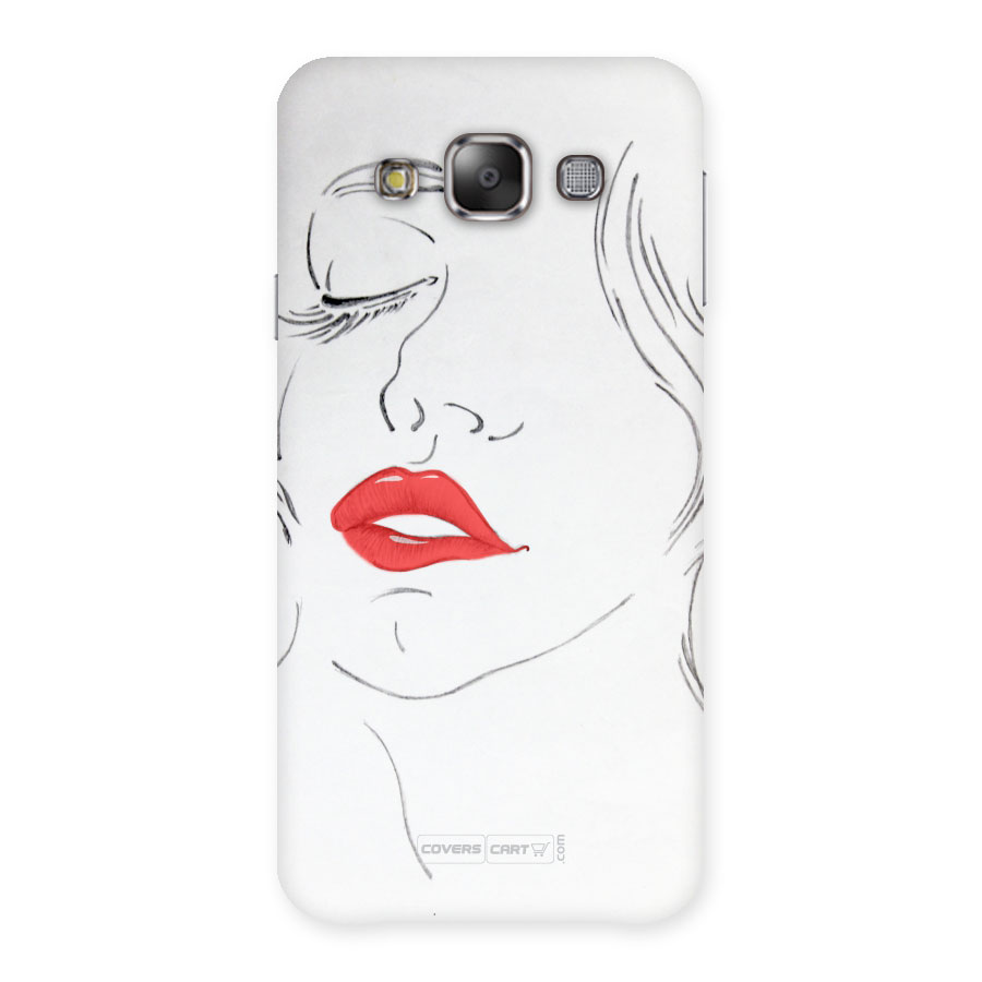 Classy Girl Back Case for Galaxy E7