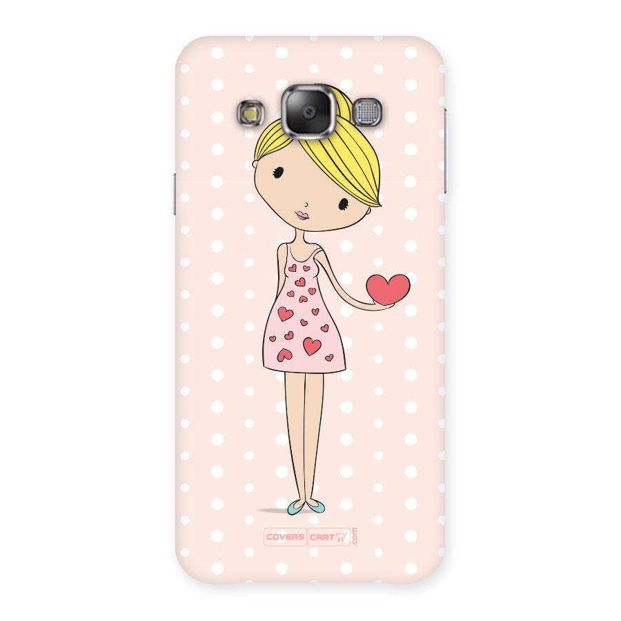 My Innocent Heart Back Case for Galaxy E7
