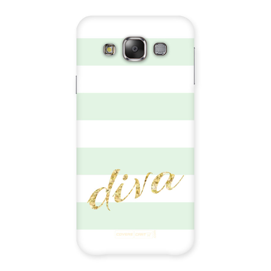 Diva Back Case for Galaxy E7