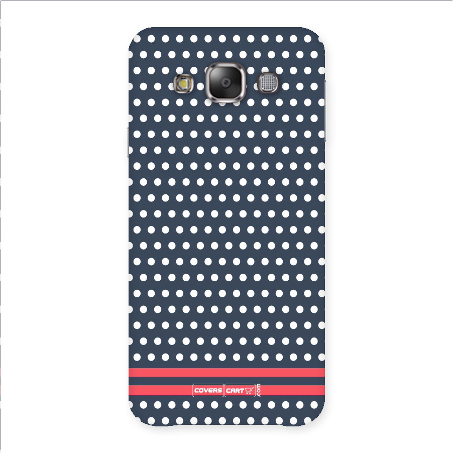 Classic Polka Dots Back Case for Galaxy E7