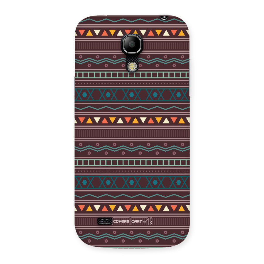 Classic Aztec Pattern Back Case for S4 Mini