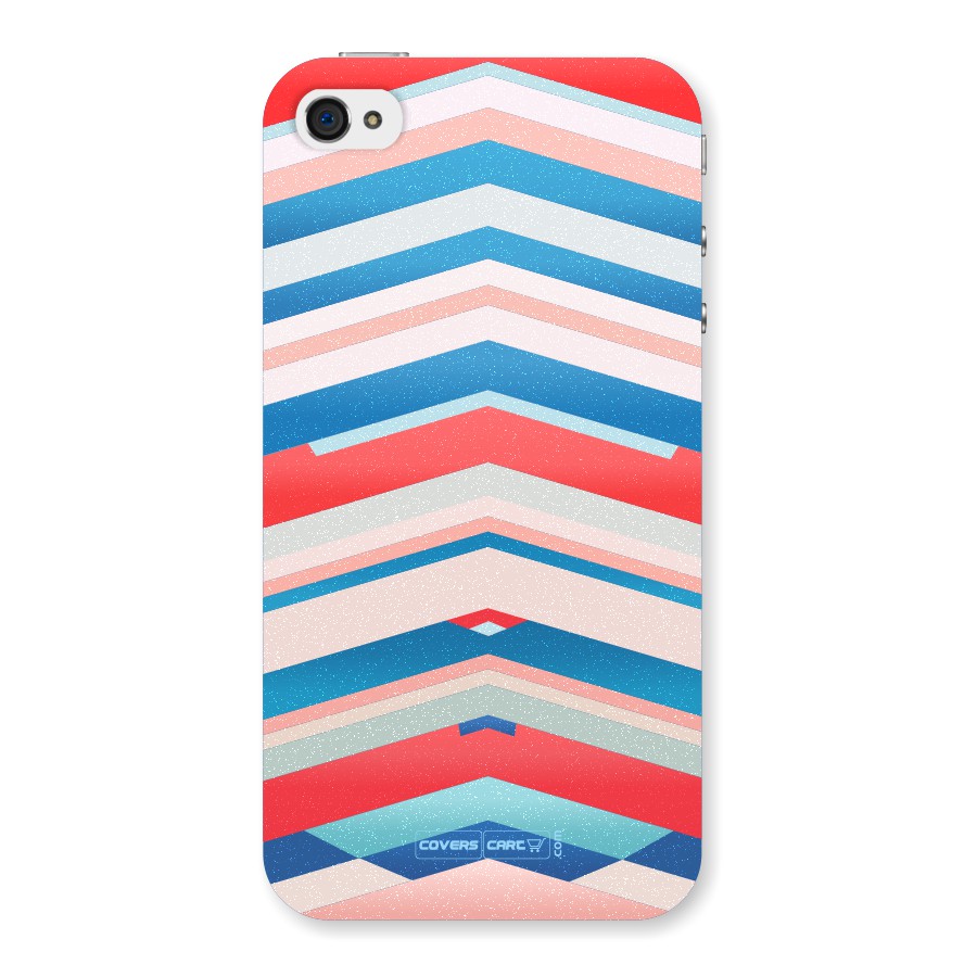 Unique Vibrant Colors Back Case for iPhone 4/4S