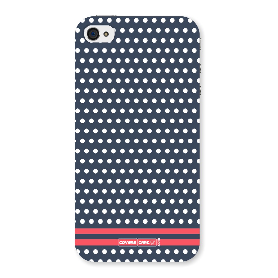 Classic Polka Dots Back Case for iPhone 4/4S