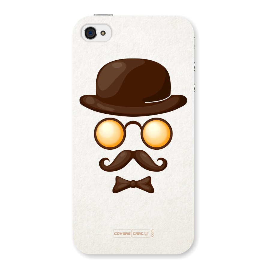 Retro Style Back Case for iPhone 4/4S