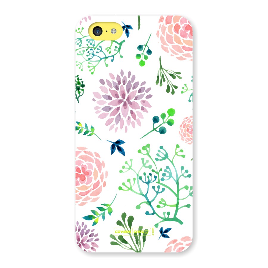 Fresh Floral Back Case for iPhone 5c