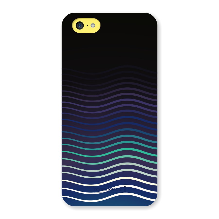 Wavy Stripes Back Case for iPhone 5c