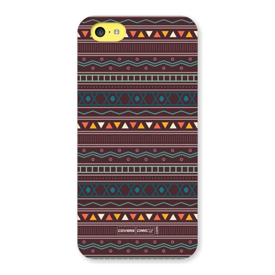 Classic Aztec Pattern Back Case for iPhone 5c