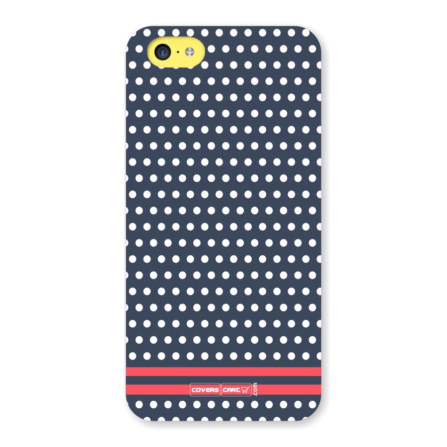 Classic Polka Dots Back Case for iPhone 5c