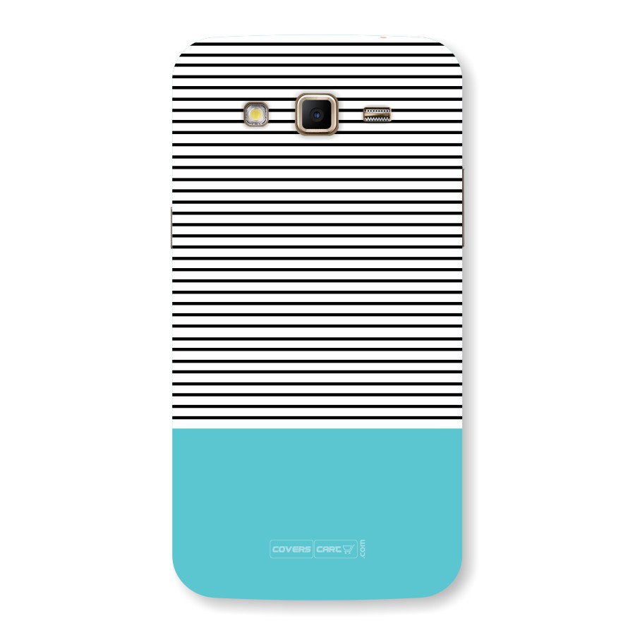 Deep Sky Blue Stripes Back Case for Samsung Galaxy Grand 2